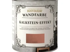 New Rust-Oleum Wandfarbe Kalkstein-Effekt 1 l Terrakotta