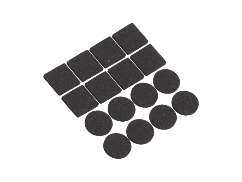 Rutschstopper Extra Soft 16-teilig Schwarz