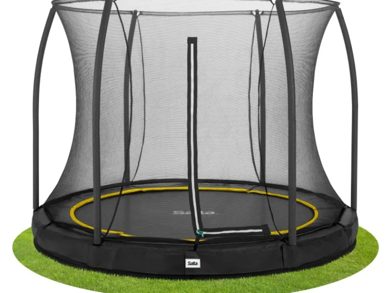Salta Trampolin Comfort Edition Ground ø 183 cm Schwarz