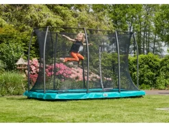 Clearance Salta Trampolin Comfort Edition Ground 366 cm x 244 cm Grün