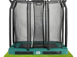 Salta Trampolin Premium Ground 214 cm x 153 cm Grün
