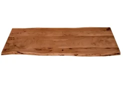 SAM Tischplatte Baumkante Akazie Nuss 160 x 60 cm CURT