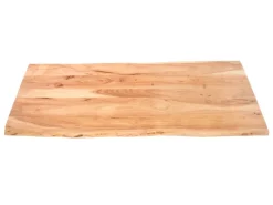 SAM Tischplatte Baumkante Akazie Natur 120 x 60 cm CURT
