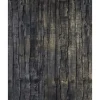 Sanders & Sanders Fototapete Holz Schwarz und Gold 200 x 250 cm 611961