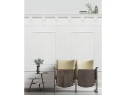 Sanders & Sanders Fototapete Paneele Weiß 200 x 250 cm 612348