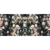 Best Sanders & Sanders Fototapete Blumen Multicolor Auf Schwarz 800 x 250 cm 611946
