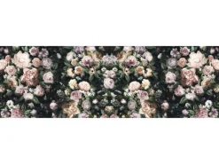 Best Sanders & Sanders Fototapete Blumen Multicolor Auf Schwarz 800 x 250 cm 611946