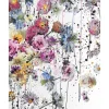 New Sanders & Sanders Fototapete Blumen Malen Multicolor 200 x 250 cm 611881