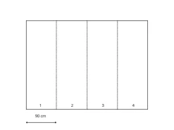 Sanders & Sanders Fototapete Blumen Hellbeige 360 x 270 cm 600513