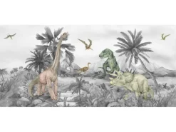 Sale Sanders & Sanders Poster Dinosaurier Grau 0,75 x 1,7 m 601263
