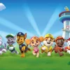 Hot Sanders & Sanders Poster Paw Patrol Blau und Grün 160 x 110 cm 600674