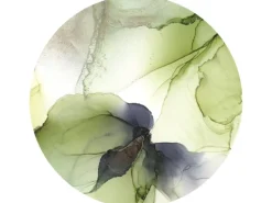 Sanders & Sanders Selbstklebende Runde Tapete Figurative Motive Grün Ø 140 cm 601282