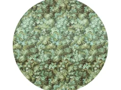 Sanders & Sanders Selbstklebende Runde Tapete Blätter Grün Ø 125 cm 611732