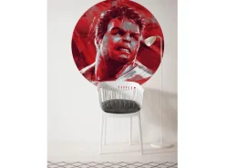 Sanders & Sanders Selbstklebende Runde Tapete Die Rächer Hulk Rot Ø 128 cm 612732