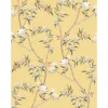 Sanders & Sanders Tapete Blumen Gelb und Grün 53 cm x 10 m