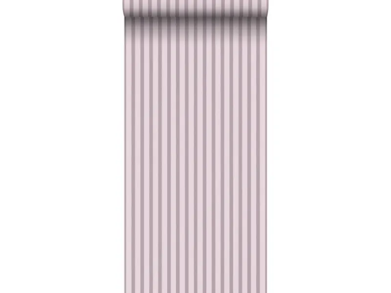 Sanders & Sanders Tapete Streifenmuster Lila 50 x 900 cm
