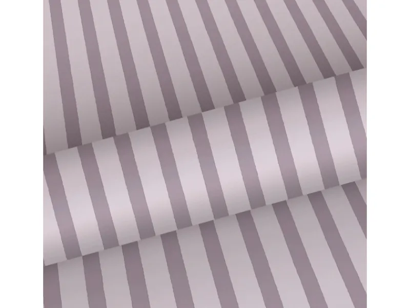 Sanders & Sanders Tapete Streifenmuster Lila 50 x 900 cm