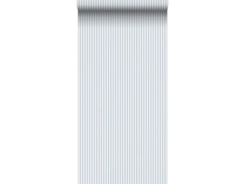 Clearance Sanders & Sanders Tapete Streifenmuster Grau 50 x 900 cm Blau
