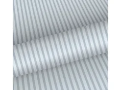 Clearance Sanders & Sanders Tapete Streifenmuster Grau 50 x 900 cm Blau