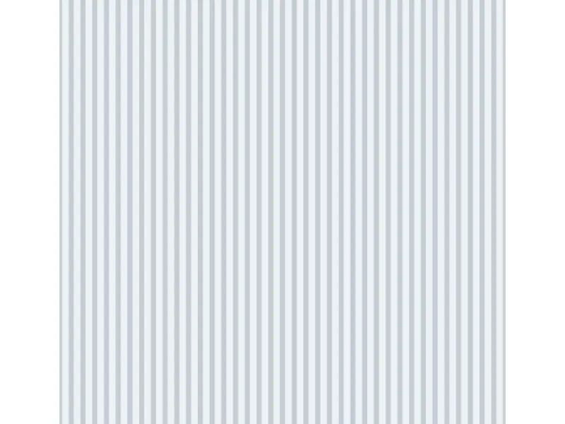 Clearance Sanders & Sanders Tapete Streifenmuster Grau 50 x 900 cm Blau