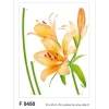 Discount Sanders & Sanders Wandtattoo Blumen Orange und Grün 65 x 85 cm 600256