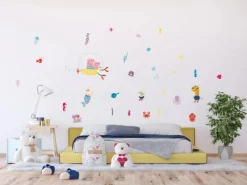 Clearance Sanders & Sanders Wandtattoo Peppa Wutz Multicolor 85 x 65 cm 601360