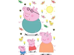 Clearance Sanders & Sanders Wandtattoo Peppa Wutz Multicolor 65 x 42.5 cm 601348
