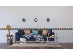 Online Sanders & Sanders Wandtattoo Unterwasserwelt Blau 42,5 x 65 cm 600316