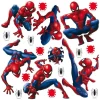 Sanders & Sanders Wandtattoo Spider-Man Blau und Rot 0,3 x 0,3 m 600952