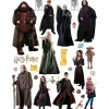 Sanders & Sanders Wandtattoo Harry Potter Grau 85 x 65 cm 601357