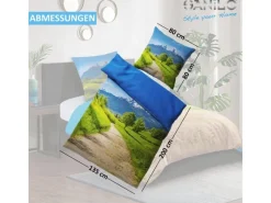 Outlet Sanilo Bettwäsche 4-teilig Alpen