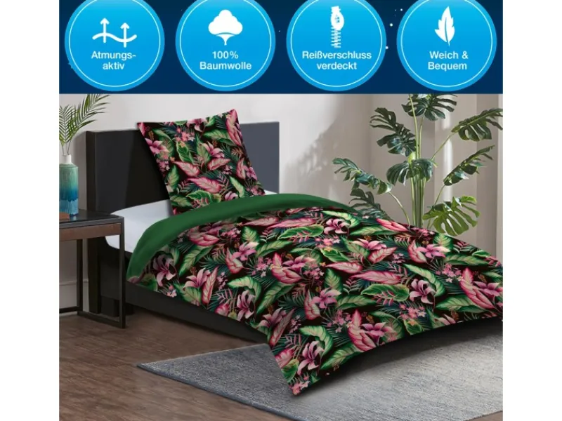 Sanilo Bettwäsche 4-teilig Bali
