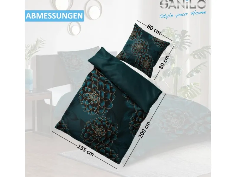 Hot Sanilo Bettwäsche 2-teilig Dahlien