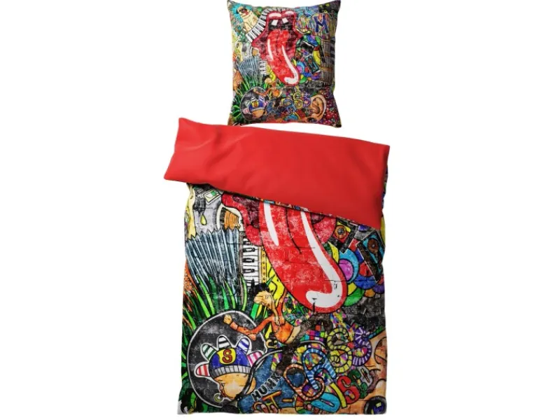 Outlet Sanilo Bettwäsche 2-teilig Graffiti
