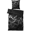 Sale Sanilo Bettwäsche 2-teilig Marmor Schwarz