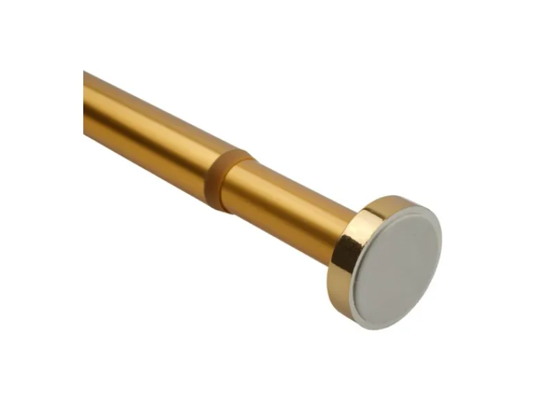 Best Sanilo Duschvorhangstange Gold 90-160 cm