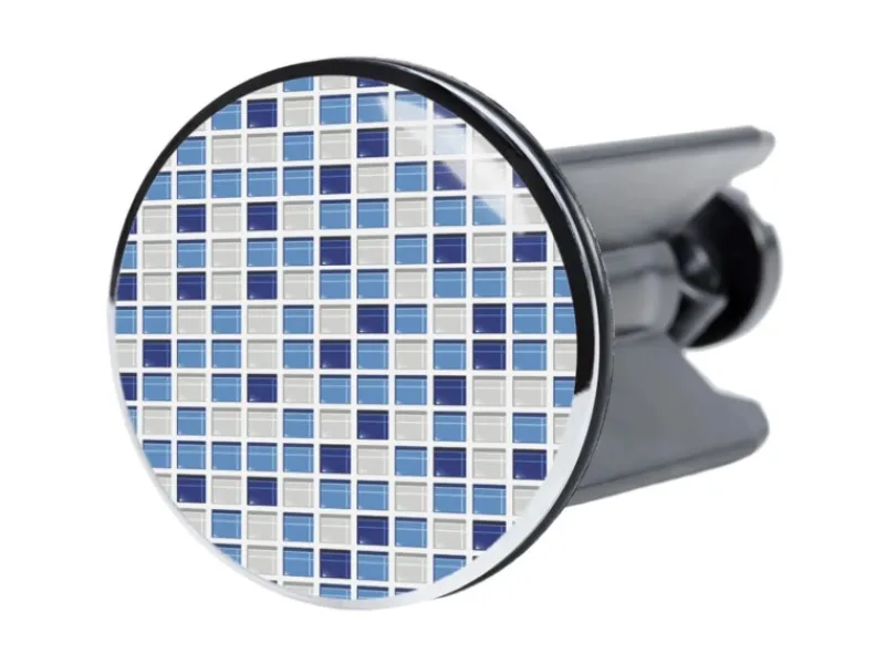 Sanilo Waschbeckenstöpsel Mosaik Blau