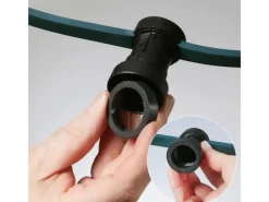 SATISFIRE Illu- Partylichterkette 10m Grün Für Außen Biergarten 20 Bunte LED Kugellampen