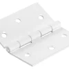 Scharnier Käntig Weiß Pulverbeschichtet 60 mm x 60 mm