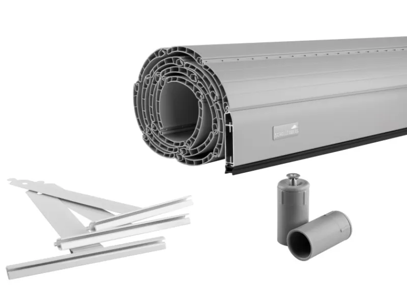 New Schellenberg Rollladenpanzer Maxi PVC 150 cm x 130 cm Grau