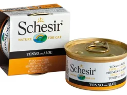 Schesir Katzen-Nassfutter Cat Jelly mit Thunfisch und Aloe 70 g