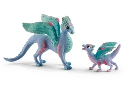 New Schleich bayala® Blütendrachenmama und Baby