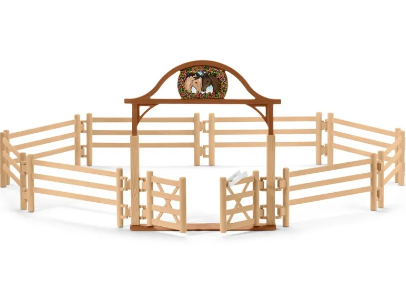 Schleich Horse Club Pferdekoppel mit Eingangstor