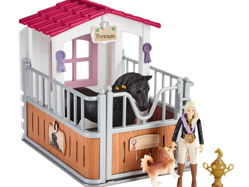 Schleich Horse Club Pferdebox mit Horse Club Tori und Princess