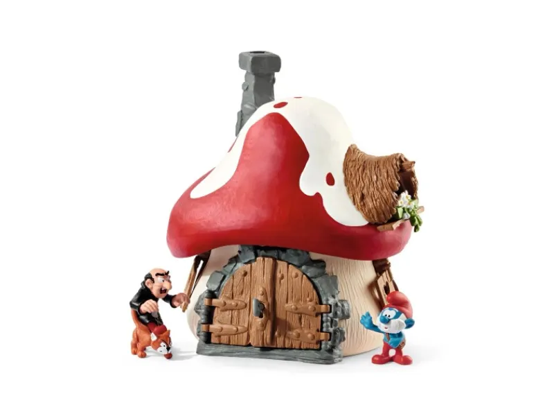 Schleich Schlumpfhaus mit 2 Figuren