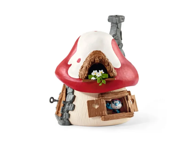 Schleich Schlumpfhaus mit 2 Figuren