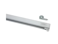 Sale Schöner Wohnen Kollektion Schöner Wohnen Aluminium-Vorhangschienenset Emilia 1-läufig 230 cm Weiß-Matt