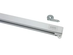 Hot Schöner Wohnen Kollektion Schöner Wohnen Aluminium-Vorhangschienenset Emilia 1-läufig 160 cm Weiß-Matt