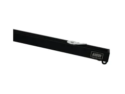 Schöner Wohnen Kollektion Schöner Wohnen Aluminium-Vorhangschienenset Emilia 1-läufig 200 cm Schwarz-Matt