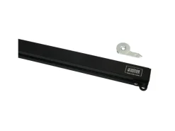 Schöner Wohnen Kollektion Schöner Wohnen Aluminium-Vorhangschienenset Emilia 1-läufig 230 cm Schwarz-Matt